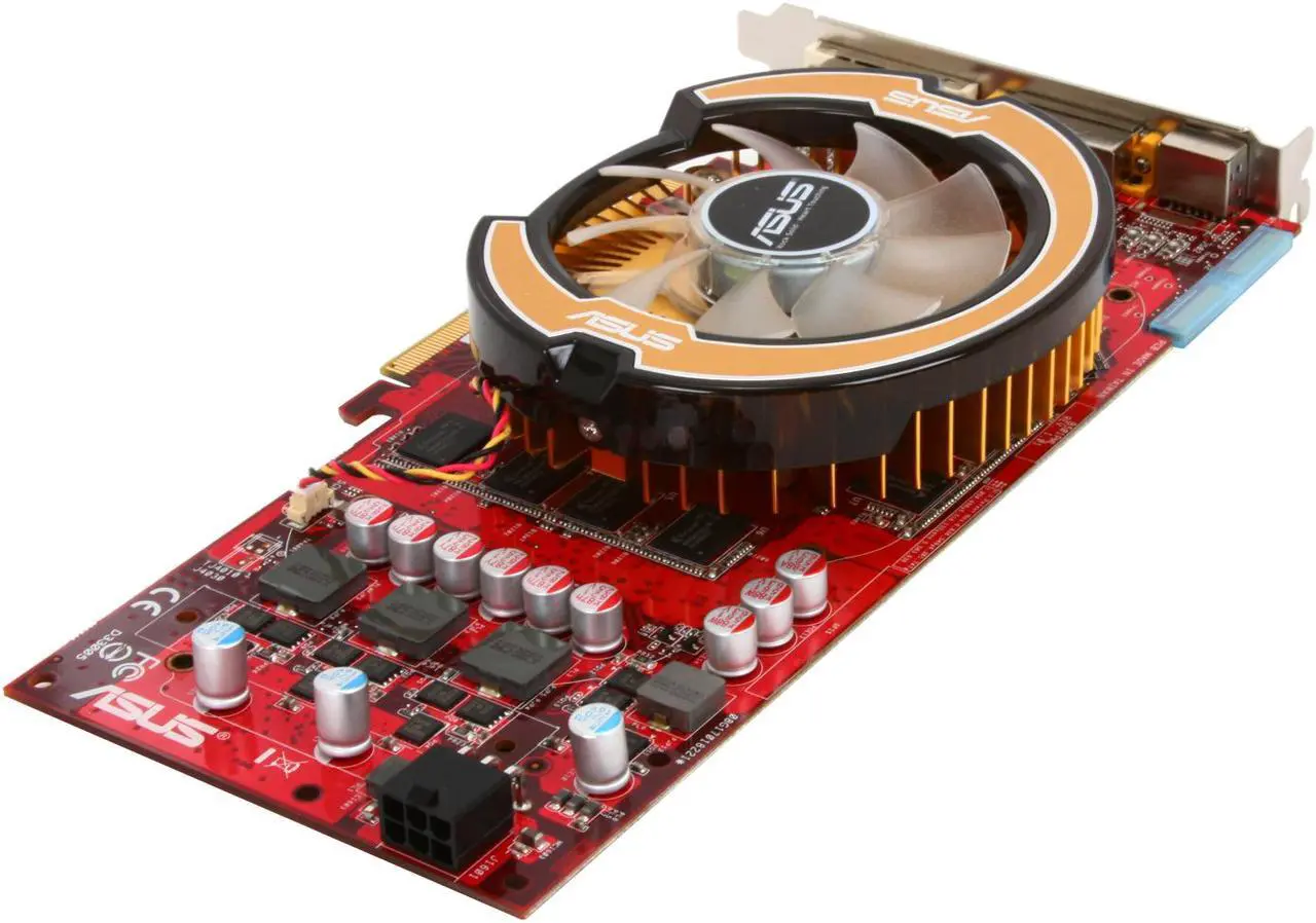 Alt view image 5 of 8 - ASUS Radeon HD 4850 1GB GDDR3 PCI Express 2.0 x16 CrossFireX Support Graphics Card EAH4850/HTDI/1G