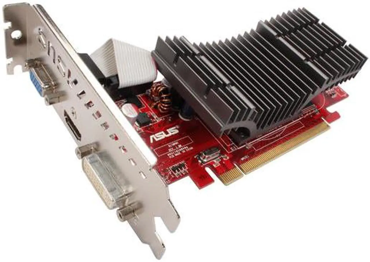 Main image of ASUS Radeon HD 3450 512MB GDDR2 PCI Express 2.0 x16 Low Profile Ready Graphics Card EAH3450 SILENT/DI/512MD2