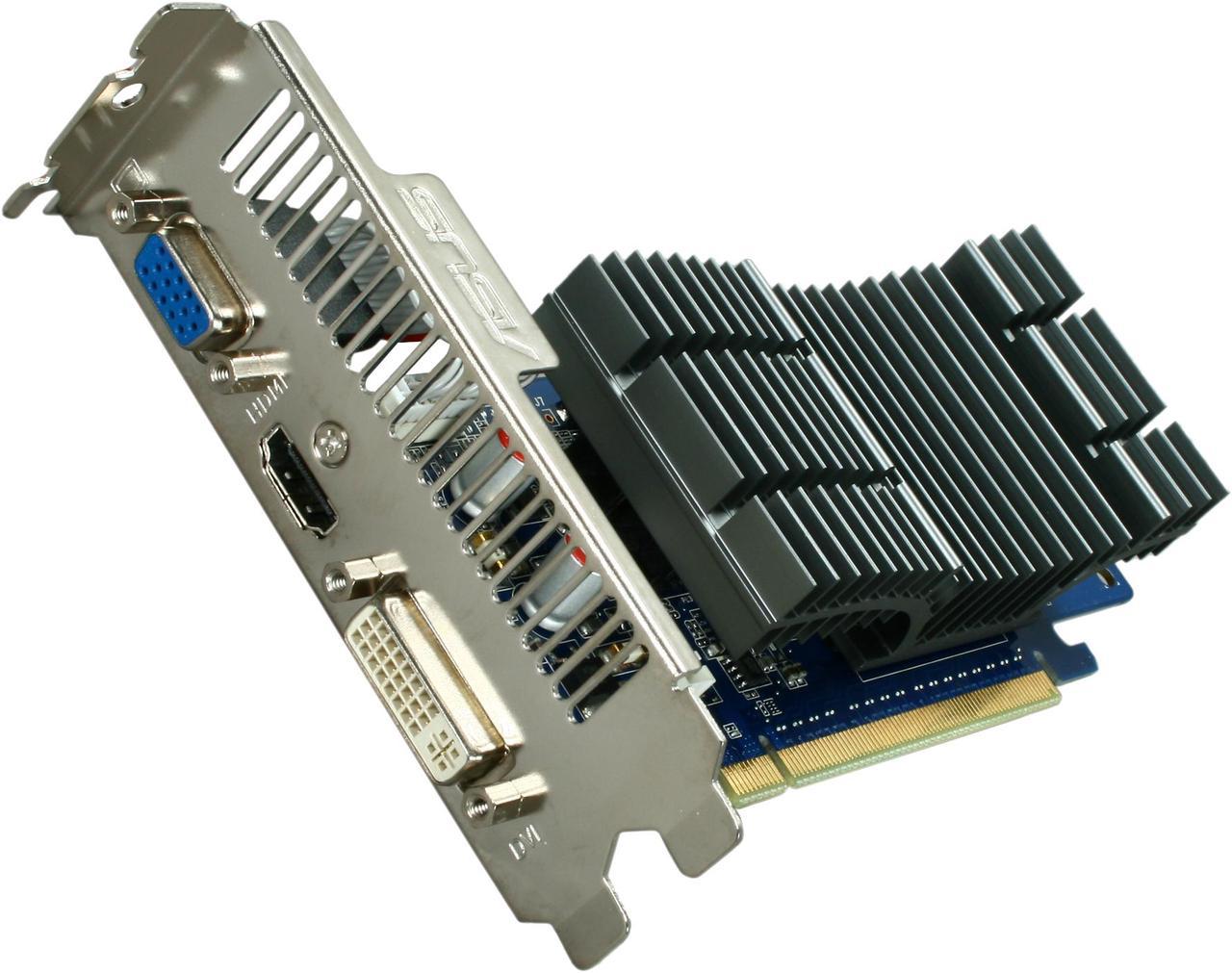 ASUS GeForce 210 512MB DDR2 PCI Express 2.0 x16 Low Profile Ready Video Card EN210 SILENT/DI/512MD2(LP)