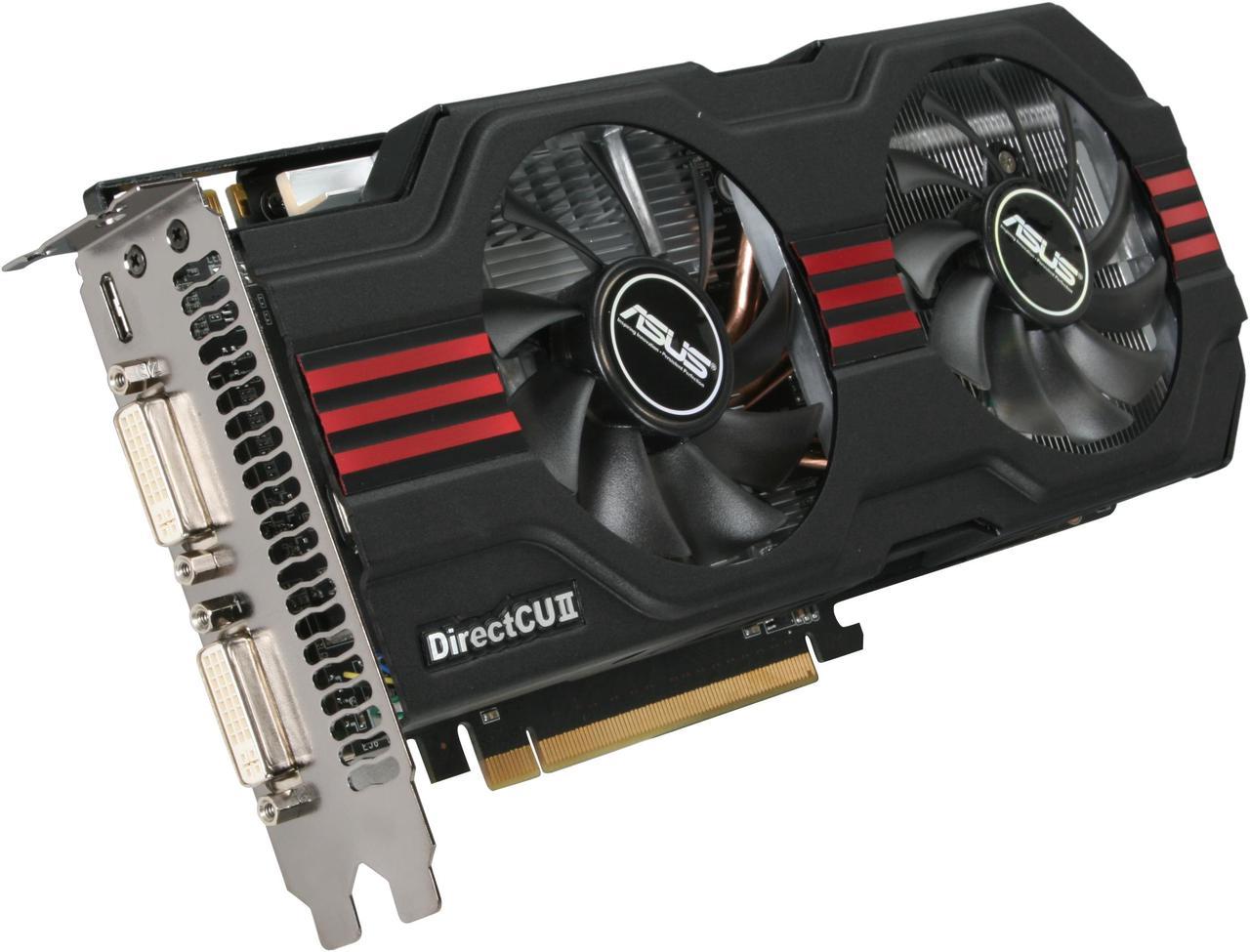 ASUS GeForce GTX 560 Ti (Fermi) 1GB GDDR5 PCI Express 2.0 x16 SLI Support Video Card ENGTX560 TI DCII TOP/2DI/1GD5