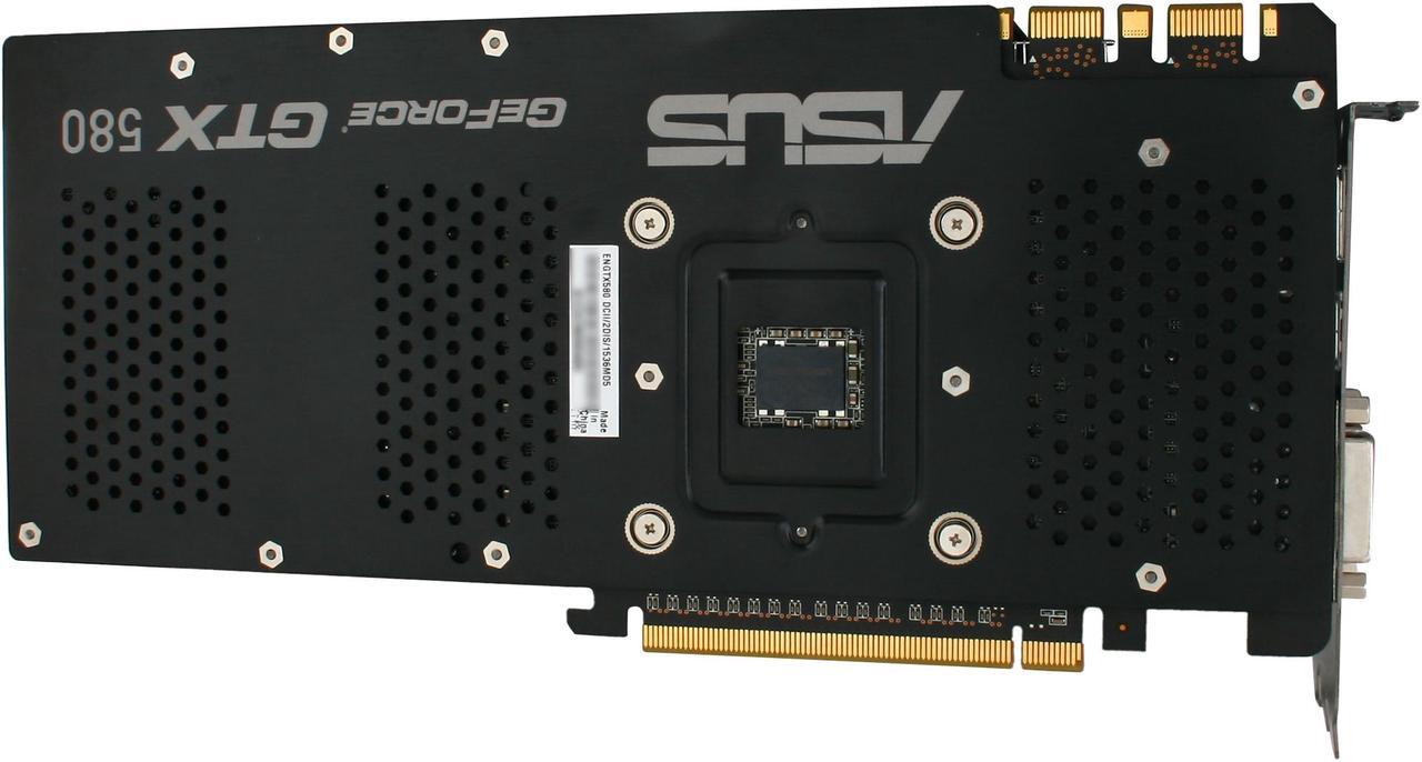Alt view image 4 of 6 - ASUS GeForce GTX 580 (Fermi) 1536MB GDDR5 PCI Express 2.0 x16 SLI Support Video Card ENGTX580 DCII/2DIS/1536MD5