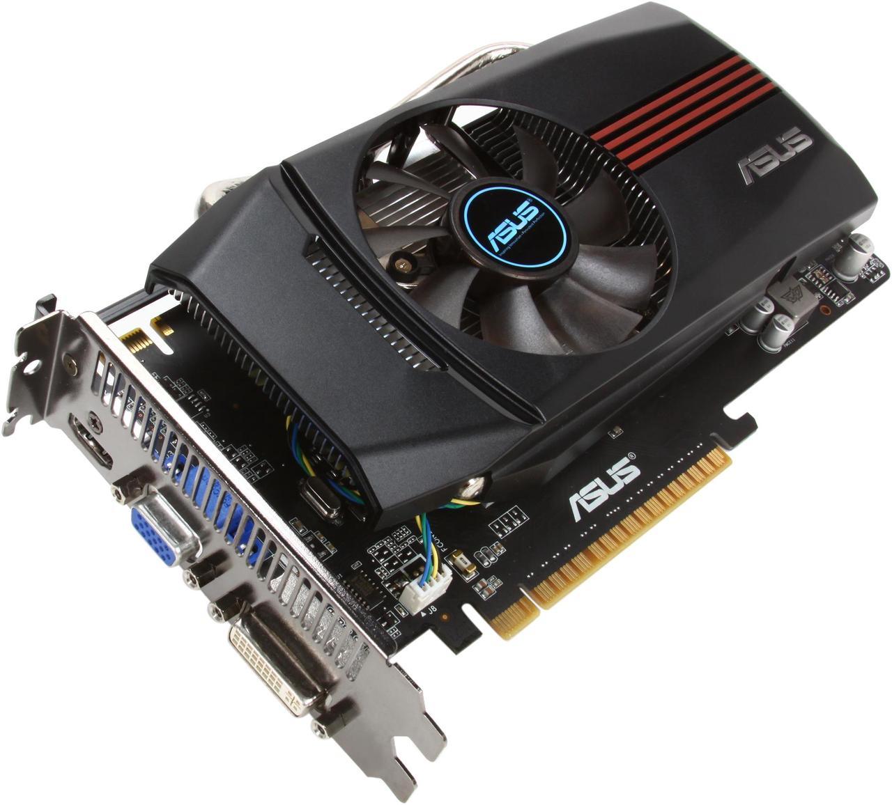 ASUS GeForce GTX 550 Ti (Fermi) 1GB GDDR5 PCI Express 2.0 x16 SLI Support Video Card ENGTX550 TI DC/DI/1GD5