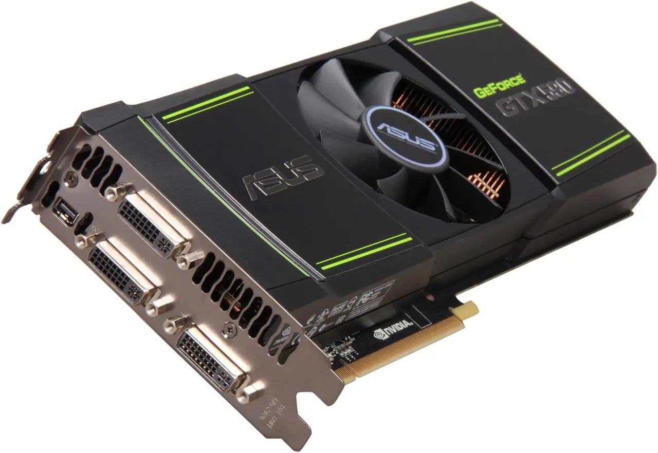 Main image of ASUS GeForce GTX 590 (Fermi) 3GB GDDR5 PCI Express 2.0 x16 SLI Support Graphics Card ENGTX590/3DIS/3GD5
