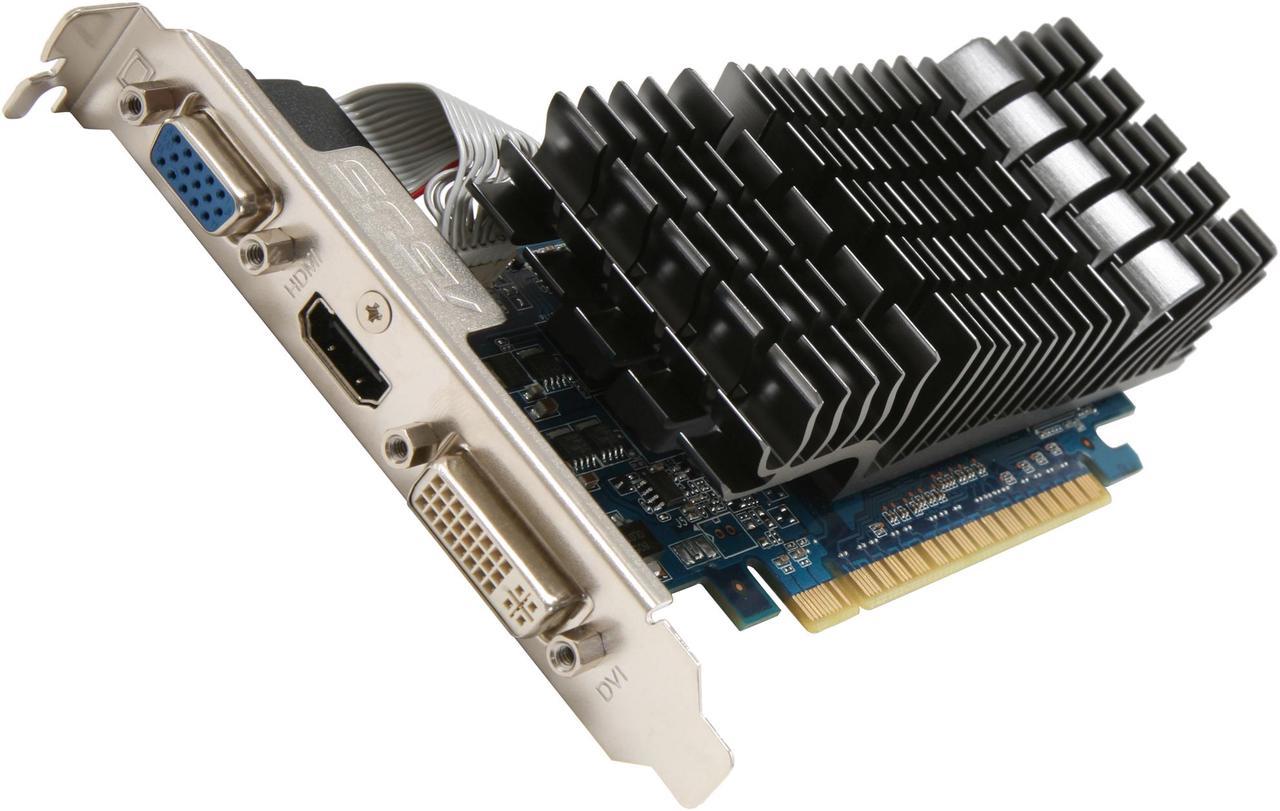 ASUS GeForce GT 520 (Fermi) 1GB DDR3 PCI Express 2.0 x16 Low Profile Ready Video Card ENGT520 Silent/DI/1GD3(LP)