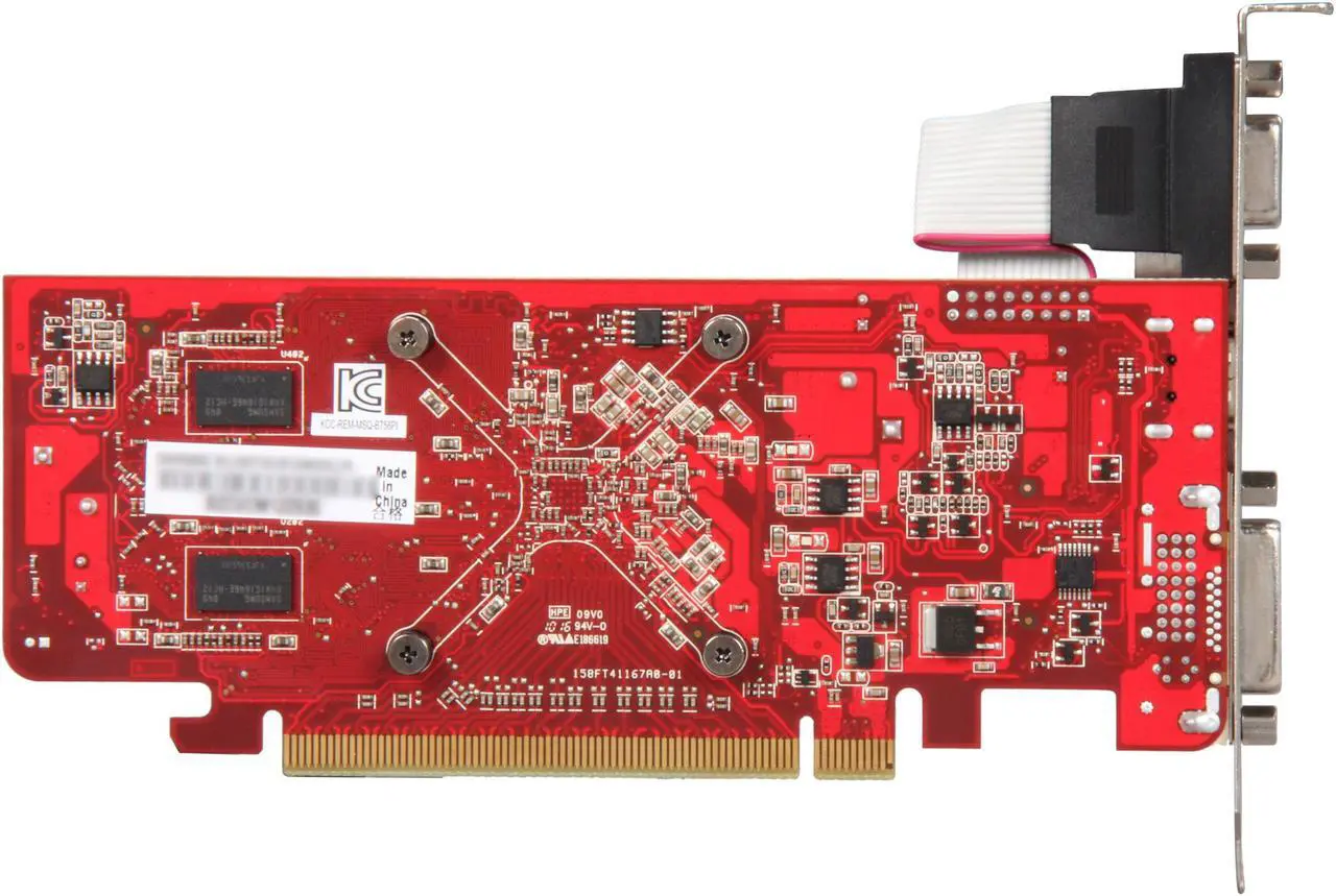 Alt view image 4 of 5 - ASUS Radeon HD 5450 512MB DDR3 PCI Express 2.1 x16 Low Profile Ready Graphics Card EAH5450 SILENT/DI/512MD3(LP)