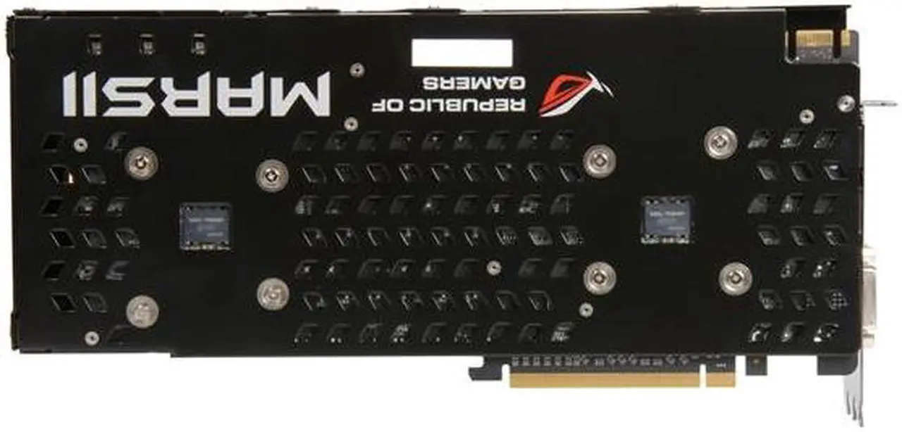Alt view image 4 of 7 - ASUS GeForce GTX 580 x2 (Fermi) 3GB GDDR5 PCI Express 2.0 x16 SLI Support Graphics Card MARS II/2DIS/3GD5