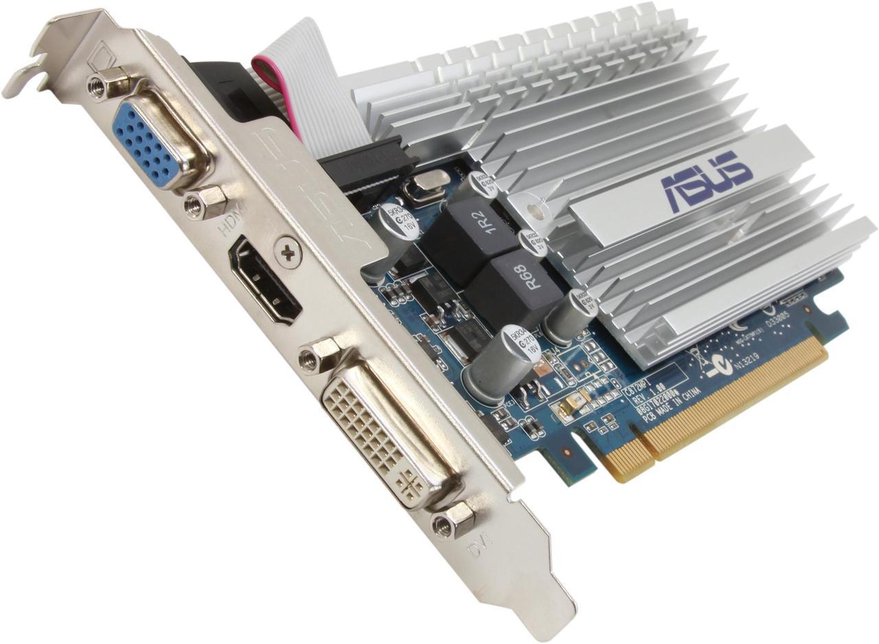 ASUS GeForce 8400 GS 1GB DDR3 PCI Express 2.0 x16 Video Card 8400GS-1GD3-SL