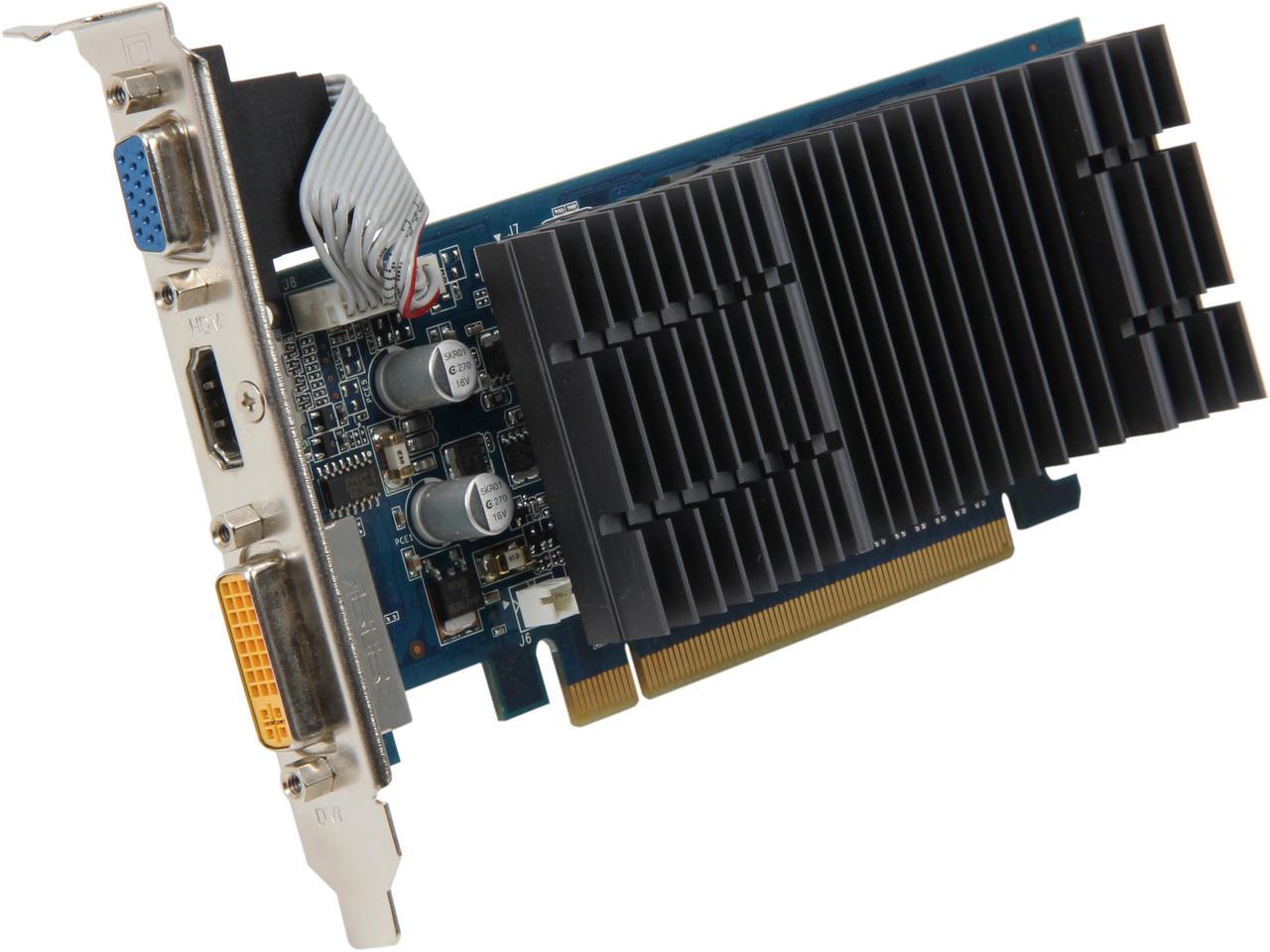 ASUS GeForce 8400 GS 512MB DDR2 PCI Express 2.0 x16 Low Profile Ready Video Card EN8400GS SILENT/DI/512MD2(LP)