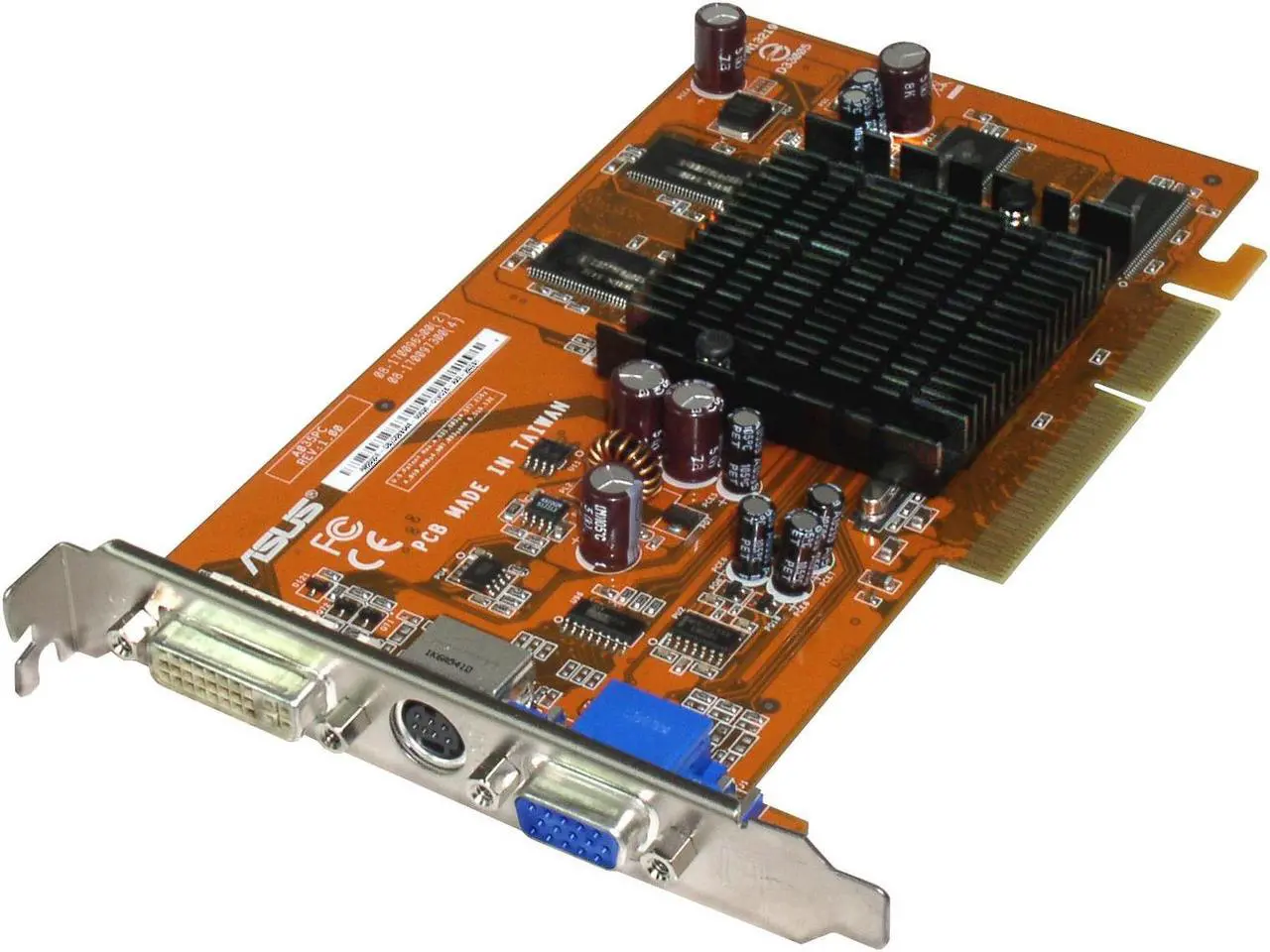Main image of ASUS Radeon 9550 128MB DDR AGP 4X/8X Graphics Card A9550GE/TD/128