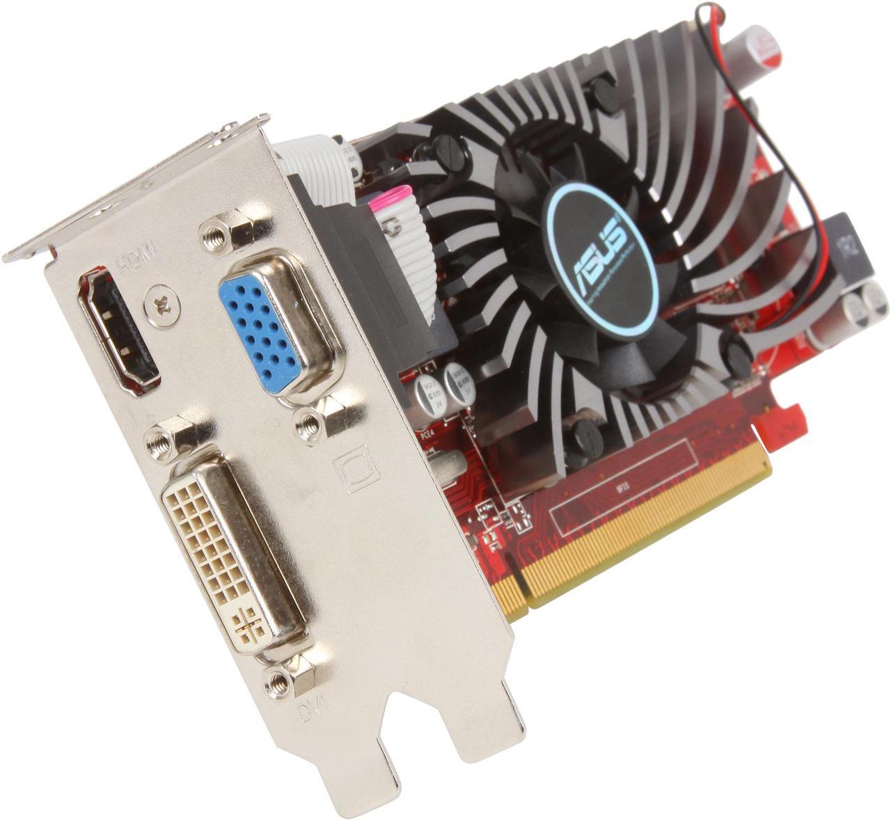 ASUS Radeon HD 5570 1GB DDR3 PCI Express 2.1 x16 Low Profile Ready Video Card EAH5570/DI/1GD3/A(C021P/LP)