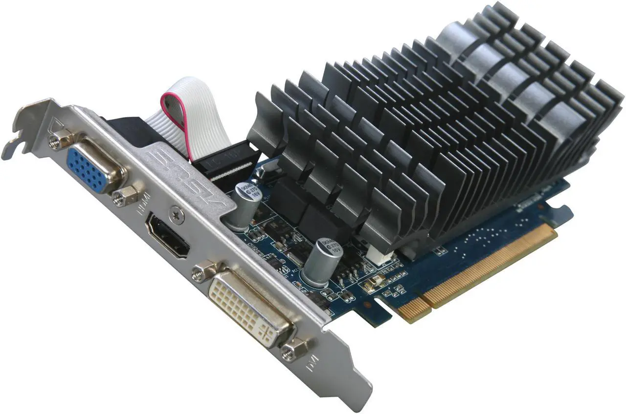 Main image of ASUS GeForce 210 512MB DDR3 PCI Express 2.0 x16 Low Profile Ready Graphics Card EN210 Silent/DI/512MD3/V2(LP)