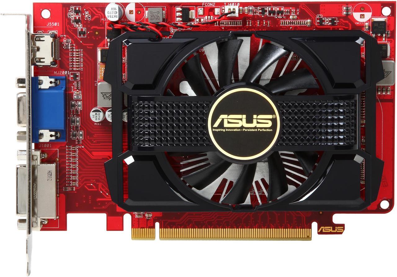 Alt view image 3 of 5 - ASUS Radeon HD 6670 2GB DDR3 PCI Express 2.1 x16 Graphics Card HD6670-2GD3