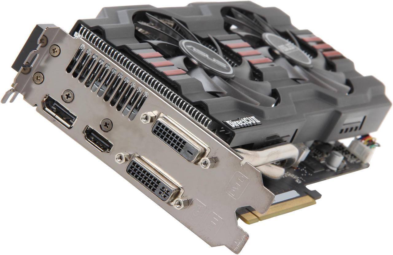 ASUS Radeon HD 7870 GHz Edition 2GB GDDR5 PCI Express 3.0 x16 CrossFireX Support Video Card HD7870-DC2-2GD5-V2