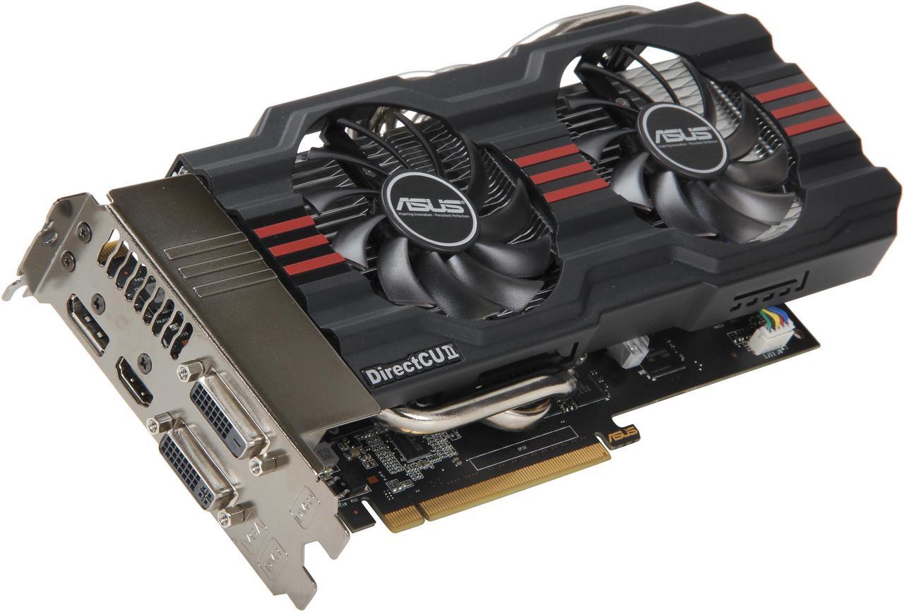 Main image of ASUS GTX660 TI-DC2T-2GD5 G-SYNC Support GeForce GTX 660 Ti 2GB 192-Bit GDDR5 PCI Express 3.0 x16 HDCP Ready SLI Support Video Card