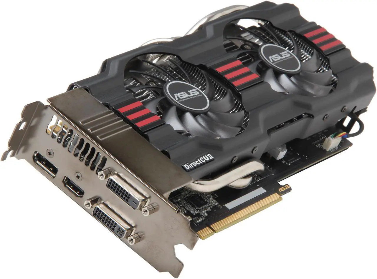 Main image of ASUS GeForce GTX 670 4GB GDDR5 PCI Express 3.0 x16 SLI Support Graphics Card GTX670-DC2-4GD5