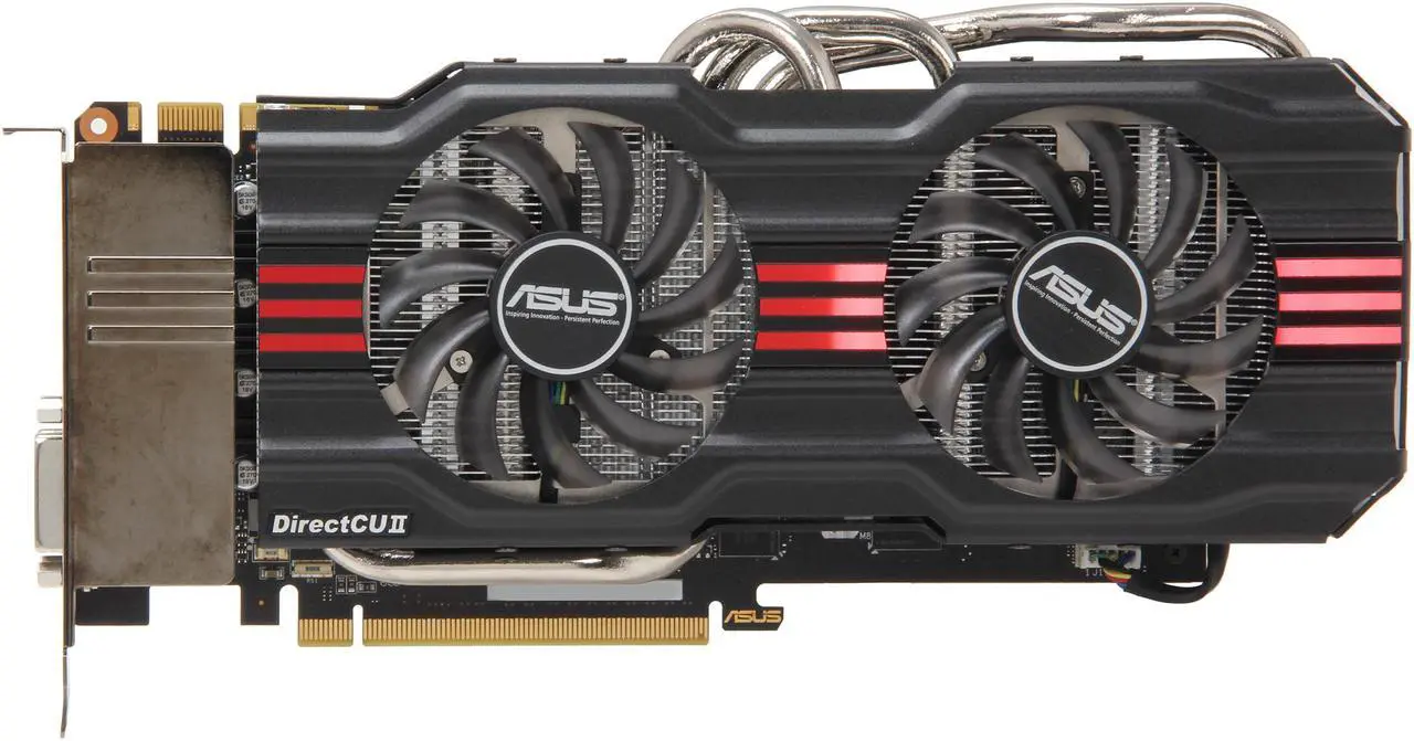 Alt view image 3 of 6 - ASUS GeForce GTX 670 4GB GDDR5 PCI Express 3.0 x16 SLI Support Graphics Card GTX670-DC2-4GD5