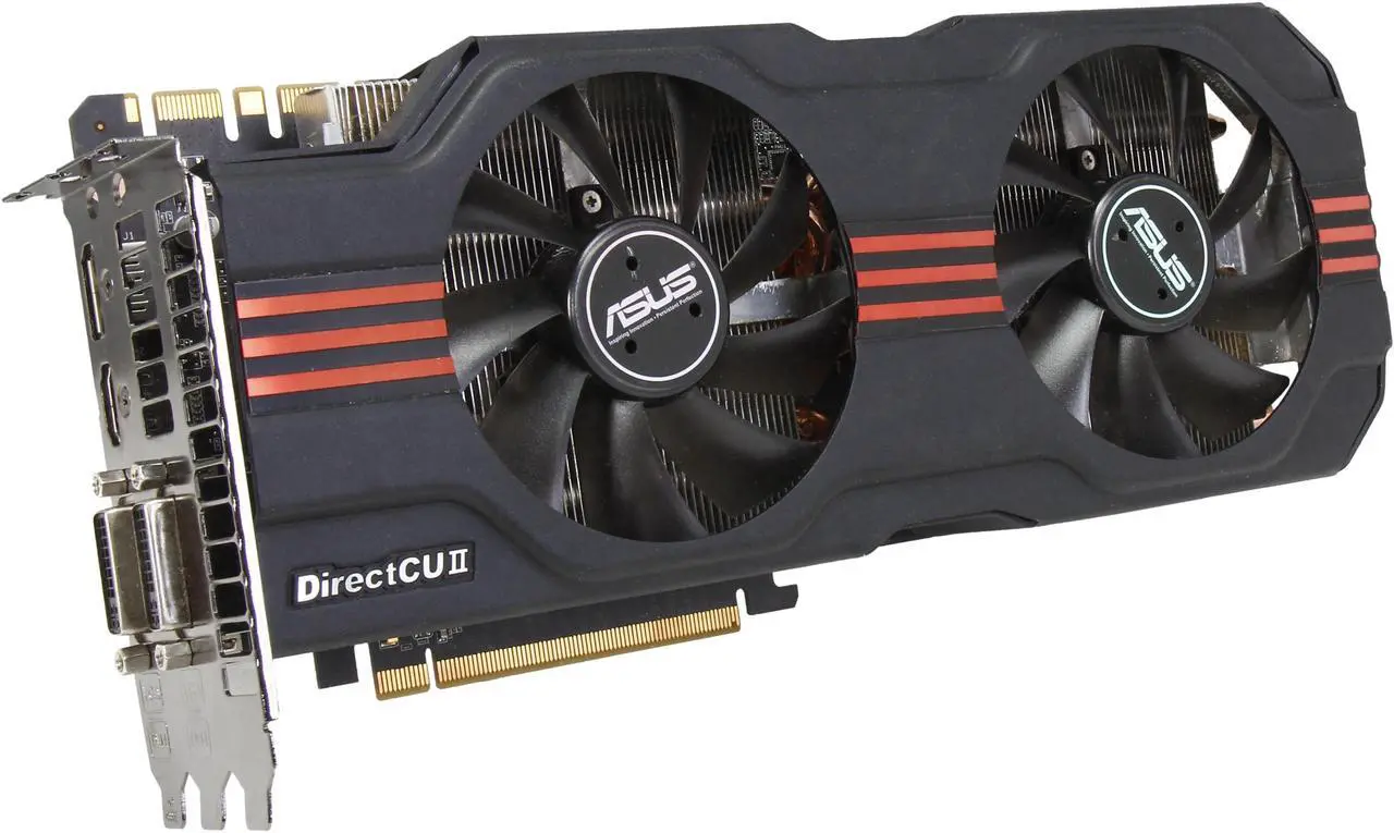 Main image of ASUS GeForce GTX 570 (Fermi) 1280MB GDDR5 PCI Express 2.0 x16 SLI Support Graphics Card ENGTX570 DCII/2DIS/1280MD5