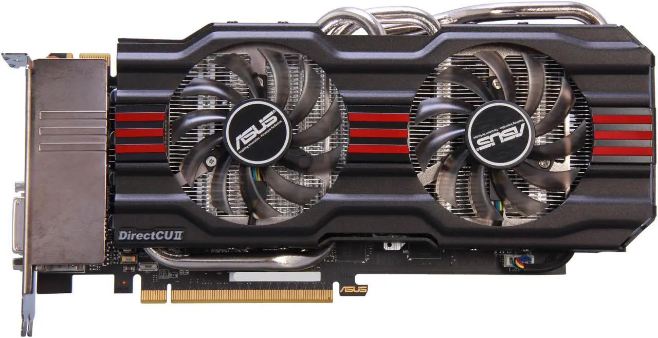 Alt view image 3 of 6 - ASUS GeForce GTX 680 4GB GDDR5 PCI Express 3.0 SLI Support Graphics Card GTX680-DC2-4GD5