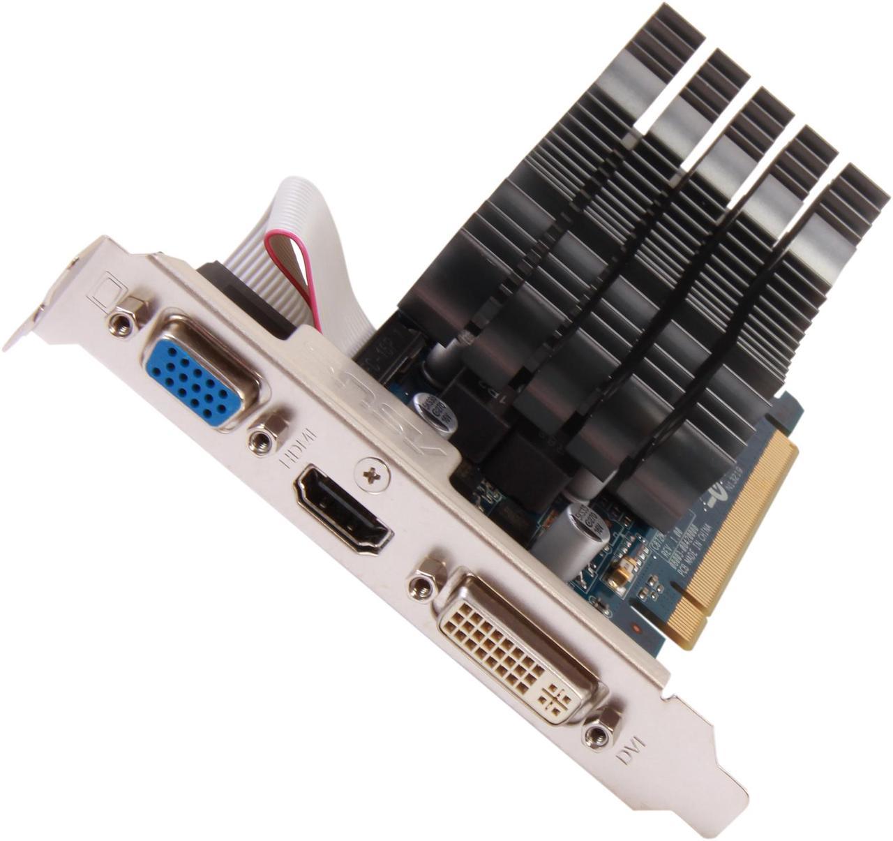 ASUS GeForce 8400 GS 1GB DDR3 PCI Express 2.0 x16 Low Profile Video Card 8400GS-SL-1GD3-L