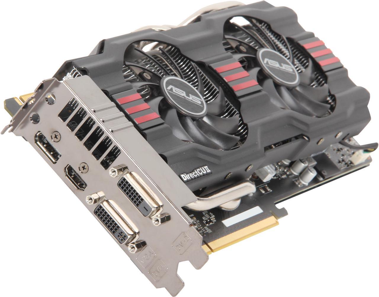 Main image of ASUS GTX770-DC2OC-2GD5 G-SYNC Support GeForce GTX 770 2GB 256-Bit GDDR5 PCI Express 3.0 HDCP Ready SLI Support Video Card