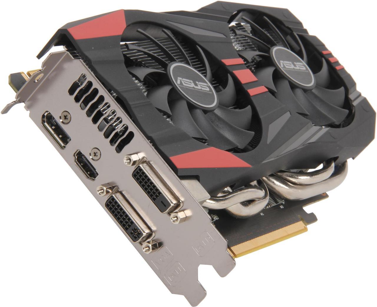 ASUS GTX760-DC2OC-2GD5 G-SYNC Support GeForce GTX 760 2GB 256-Bit GDDR5 PCI Express 3.0 x16 HDCP Ready SLI Support Video Card