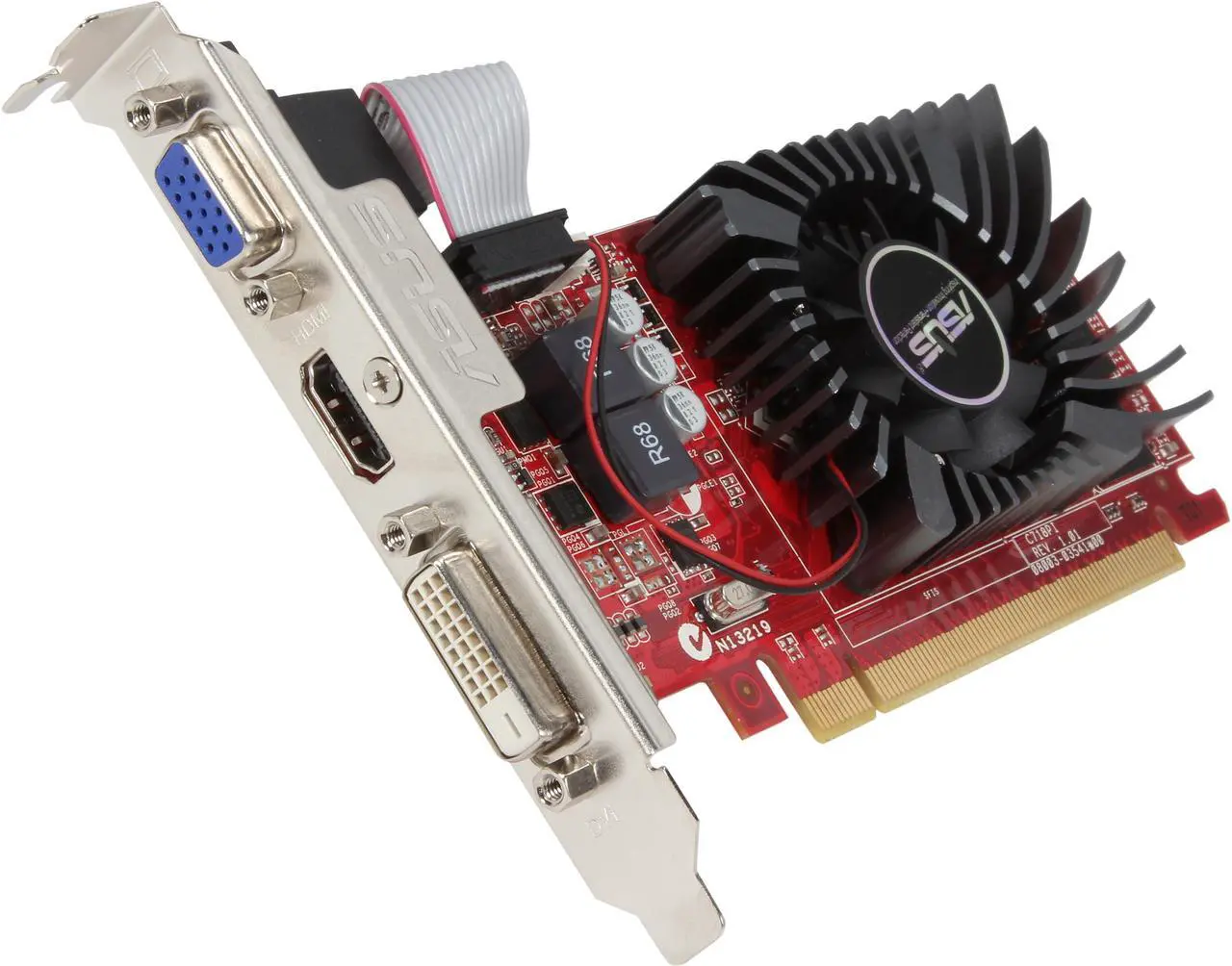 Main image of ASUS Radeon R7 240 2GB DDR3 PCI Express 3.0 Low Profile Graphics Card R7240-2GD3-L