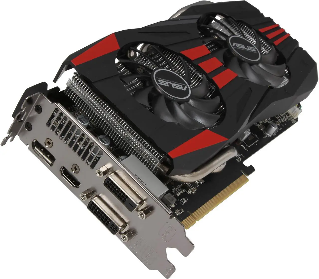 Main image of ASUS DirectCU II Radeon R9 270X 2GB GDDR5 PCI Express 3.0 CrossFireX Support Graphics Card R9270X-DC2T-2GD5