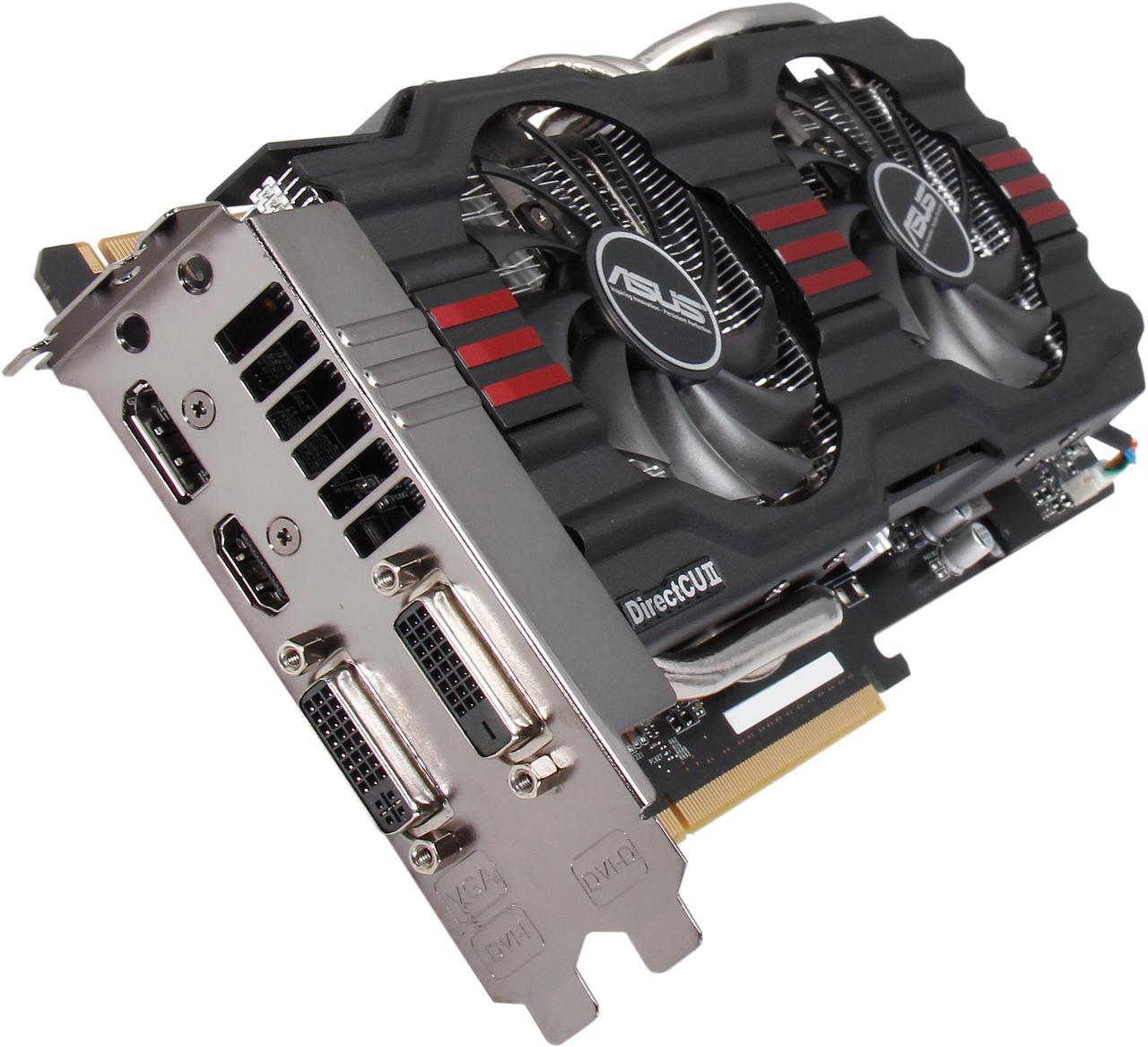 ASUS DirectCU II GTX770-DC2OC-4GD5 G-SYNC Support GeForce GTX 770 4GB 256-Bit GDDR5 PCI Express 3.0 HDCP Ready SLI Support Video Card