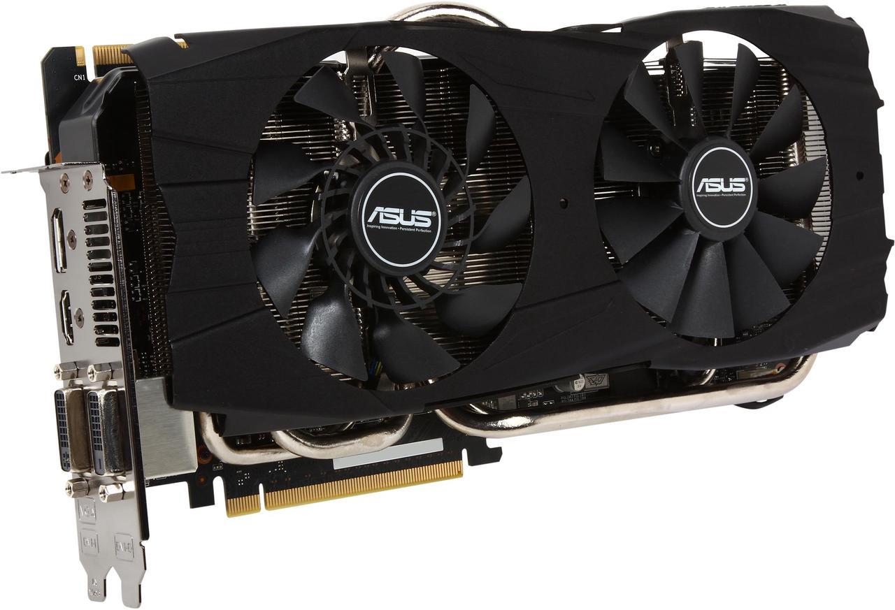 ASUS DirectCU II GTX780TI-DC2OC-3GD5 G-SYNC Support GeForce GTX 780 Ti 3GB 384-Bit GDDR5 PCI Express 3.0 HDCP Ready SLI Support Video Card