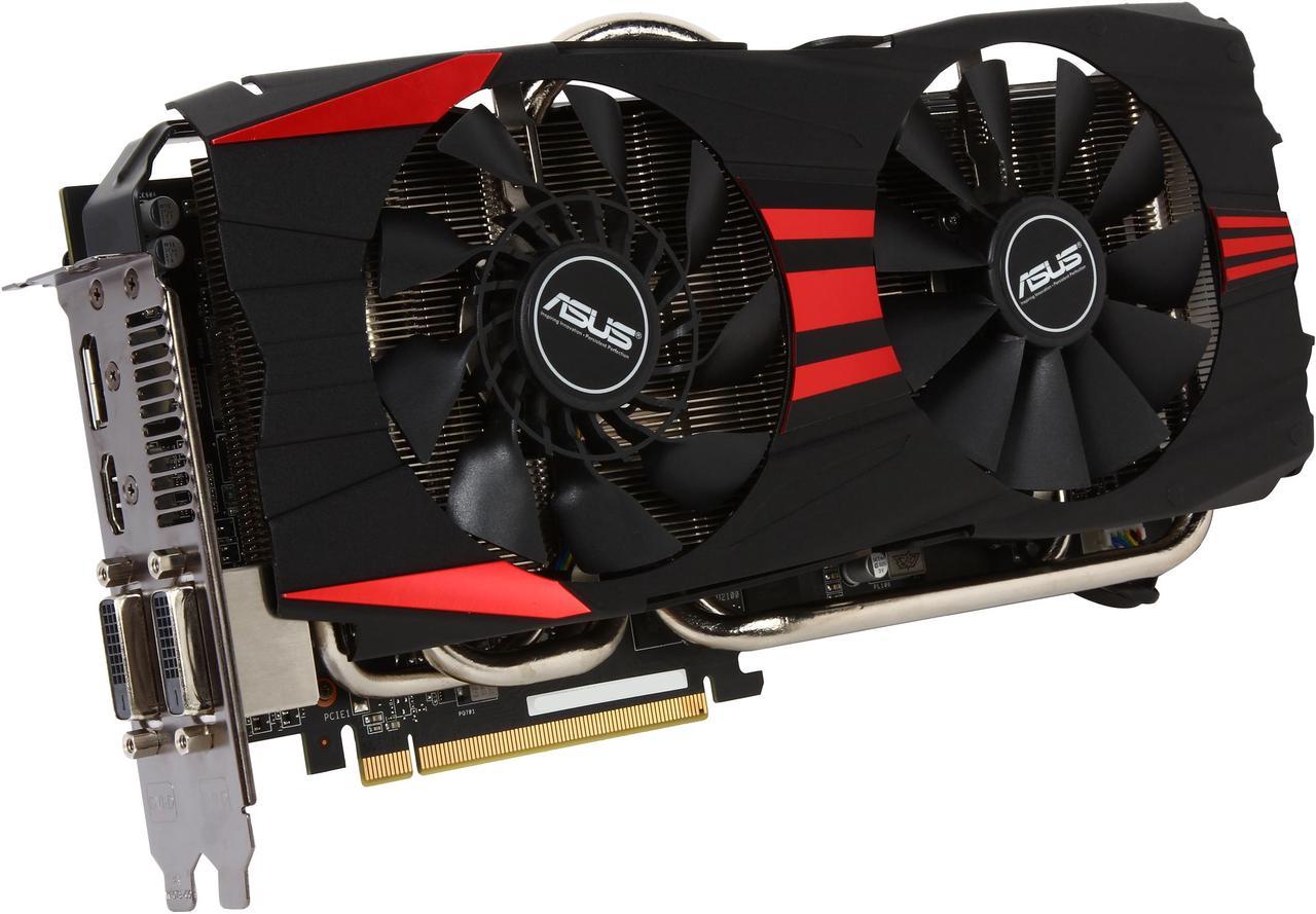 ASUS Radeon R9 290 4GB GDDR5 PCI Express 3.0 CrossFireX Support DirectCU II OC Video Card R9290-DC2OC-4GD5