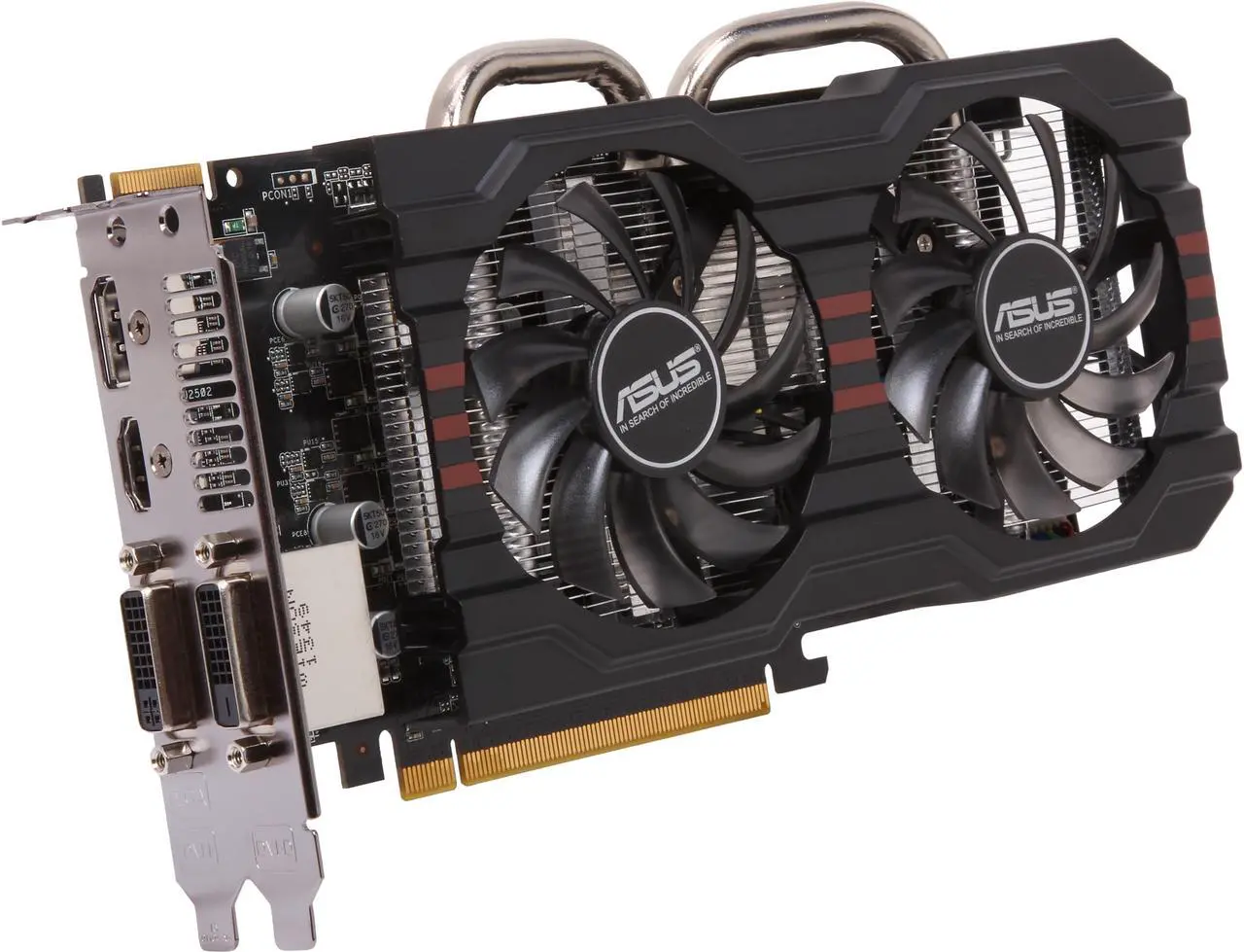 Main image of ASUS DirectCU II Radeon R7 265 2GB GDDR5 PCI Express 3.0 CrossFireX Support Graphics Card R7265-DC2-2GD5
