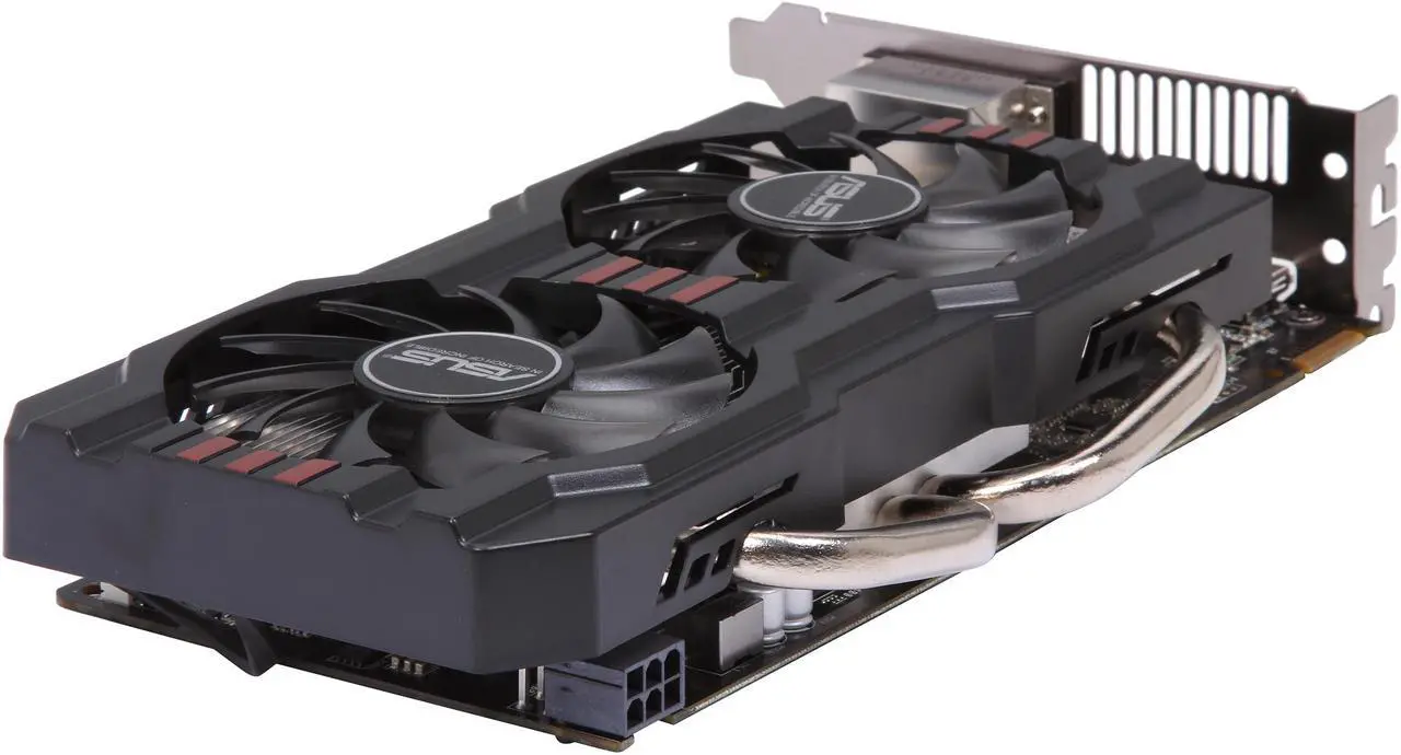 Alt view image 5 of 6 - ASUS DirectCU II Radeon R7 265 2GB GDDR5 PCI Express 3.0 CrossFireX Support Graphics Card R7265-DC2-2GD5
