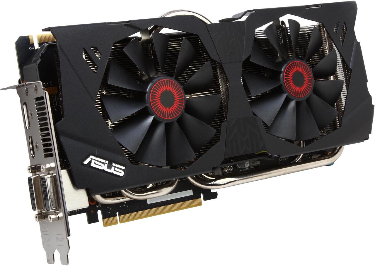 Main image of ASUS STRIX-GTX780-OC-6GD5 G-SYNC Support GeForce GTX 780 6GB 384-Bit GDDR5 PCI Express 3.0 HDCP Ready SLI Support Video Card