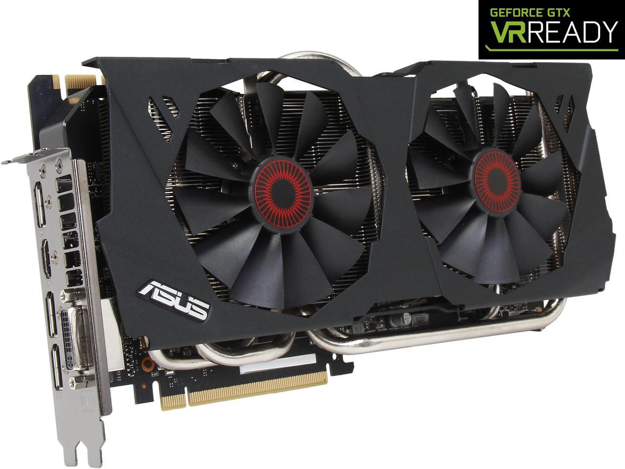 Main image of ASUS GeForce GTX 980 4GB GDDR5 PCI Express 3.0 SLI Support Graphics Card STRIX-GTX980-DC2OC-4GD5