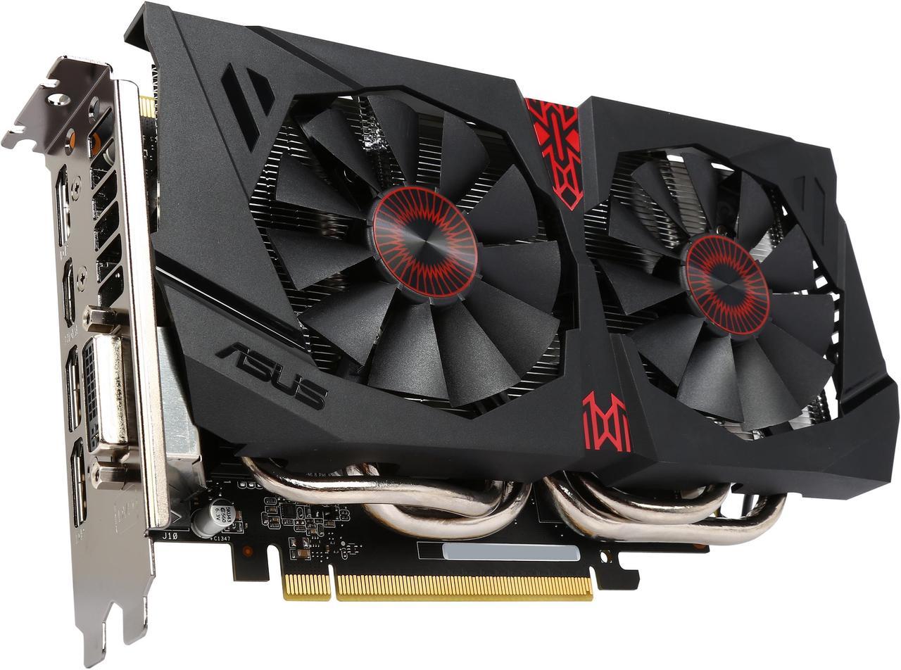 ASUS GeForce GTX 960 2GB GDDR5 PCI Express 3.0 Video Card STRIX-GTX960-DC2OC-2GD5