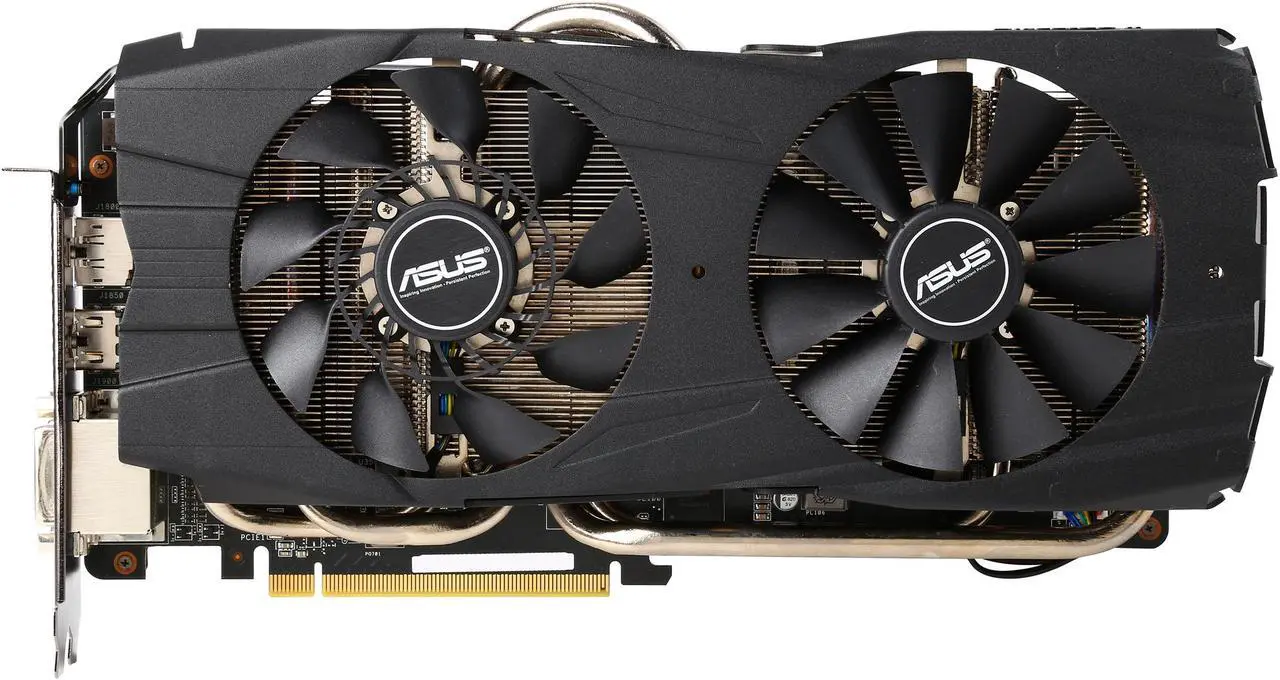 Alt view image 3 of 6 - ASUS Radeon R9 290X 4GB GDDR5 PCI Express 3.0 CrossFireX Support Graphics Card R9290X-DC2-4GD5