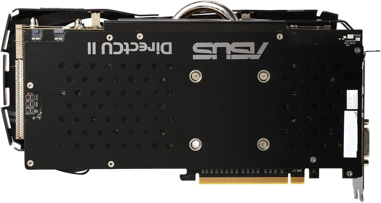 Alt view image 4 of 6 - ASUS Radeon R9 290X 4GB GDDR5 PCI Express 3.0 CrossFireX Support Graphics Card R9290X-DC2-4GD5