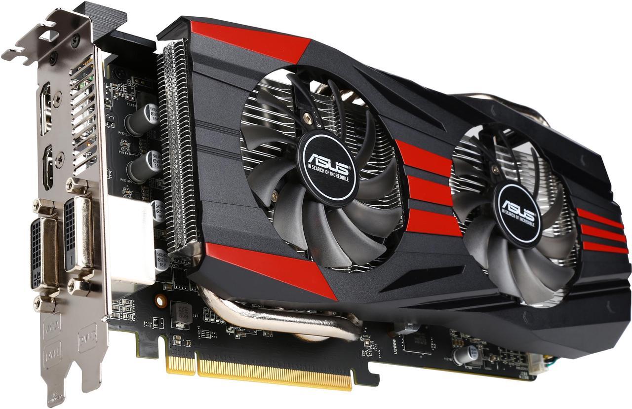 ASUS Radeon R9 270X 2GB GDDR5 PCI Express 3.0 CrossFireX Support Video Card R9270X-DC2-2GD5