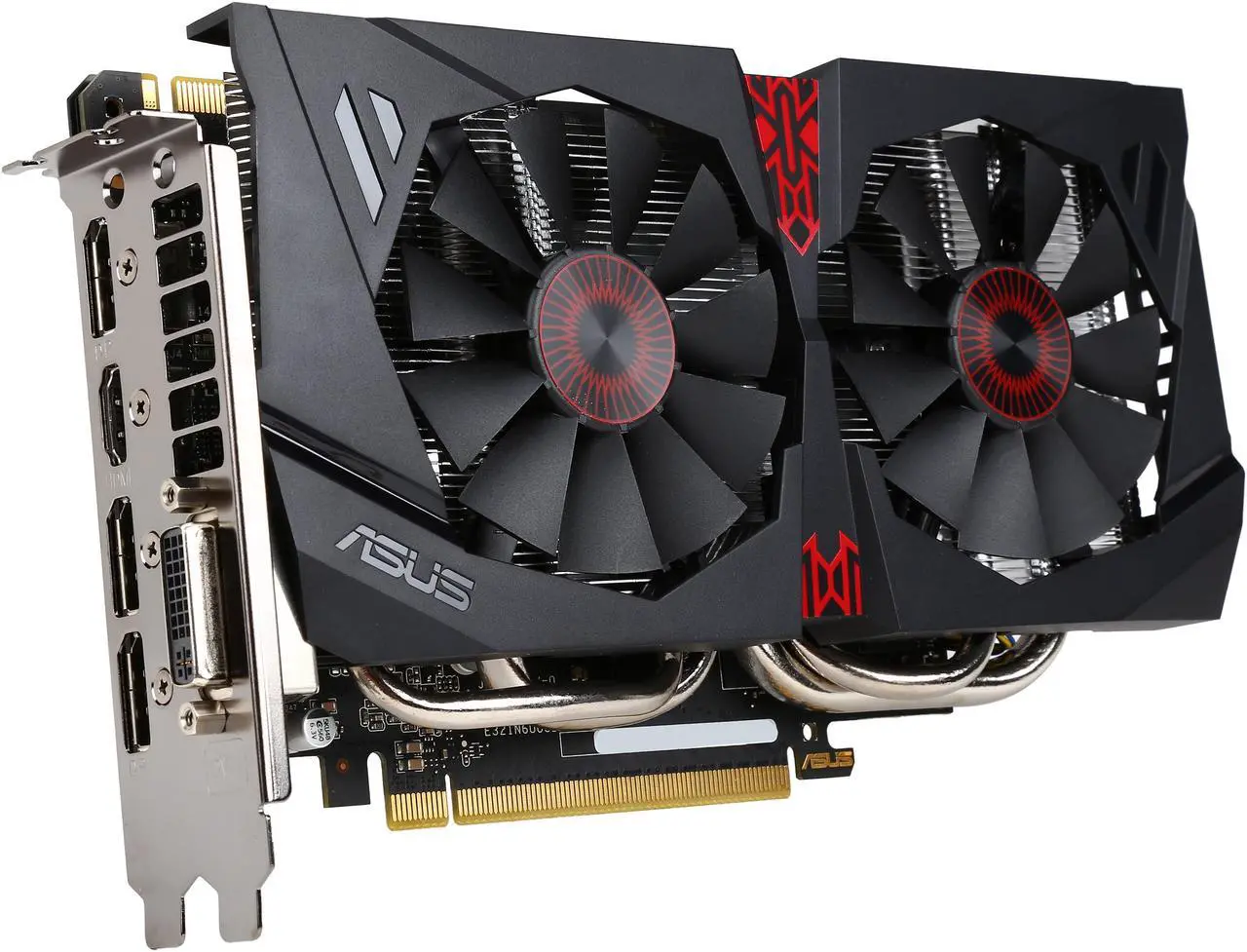 Main image of ASUS GeForce GTX 960 4GB GDDR5 PCI Express 3.0 SLI Support Graphics Card STRIX-GTX960-DC2OC-4GD5
