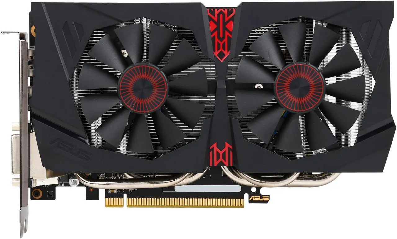 Alt view image 4 of 6 - ASUS GeForce GTX 960 4GB GDDR5 PCI Express 3.0 SLI Support Graphics Card STRIX-GTX960-DC2OC-4GD5