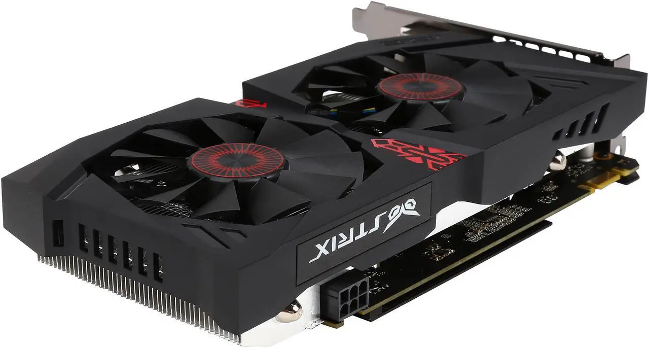 Alt view image 6 of 6 - ASUS GeForce GTX 960 4GB GDDR5 PCI Express 3.0 SLI Support Graphics Card STRIX-GTX960-DC2OC-4GD5