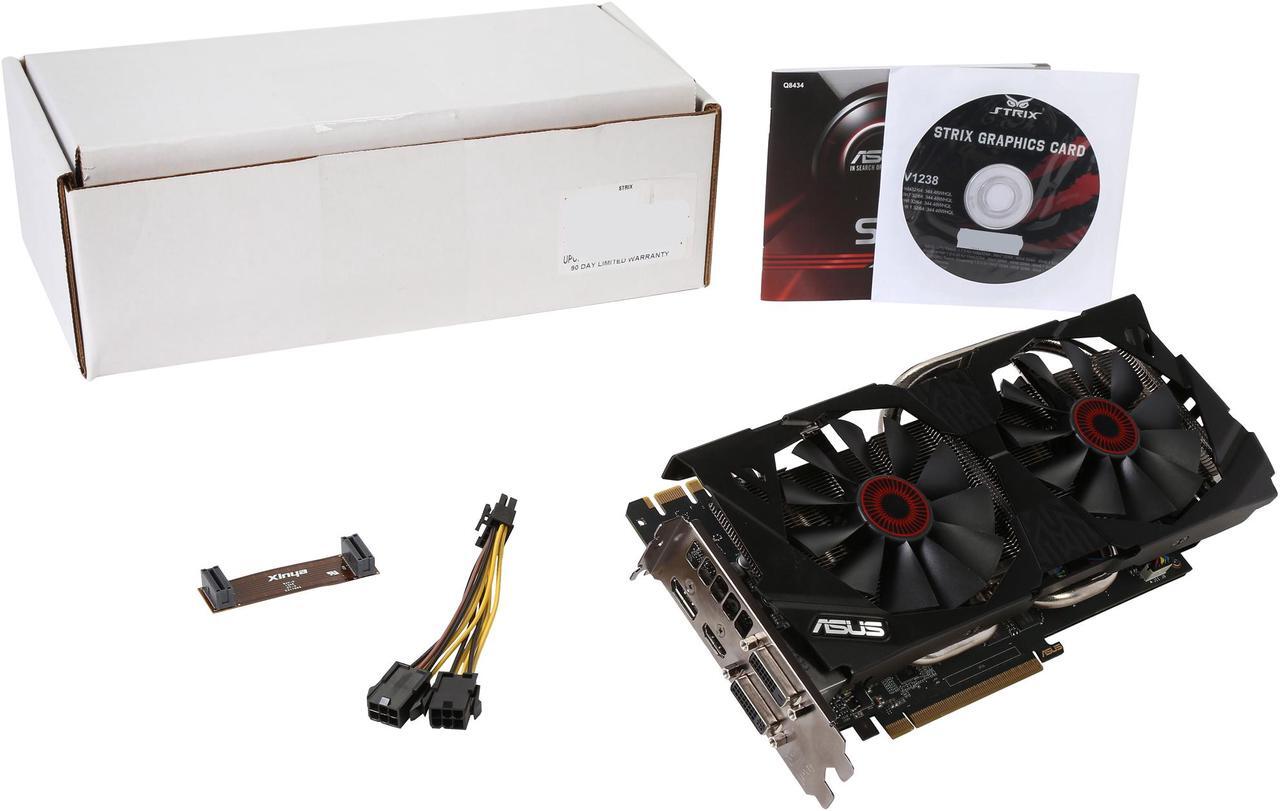 Alt view image 5 of 5 - ASUS GeForce GTX 970 4GB GDDR5 PCI Express 3.0 SLI Support G-SYNC Support Video Card STRIX-GTX970-DC2OC-4GD5