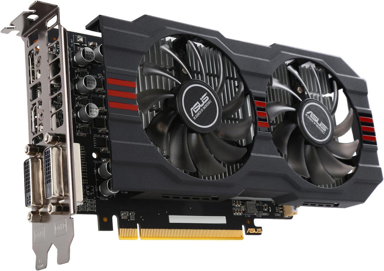 Main image of ASUS Radeon R7 360 2GB GDDR5 PCI Express 3.0 Graphics Card R7360-OC-2GD5