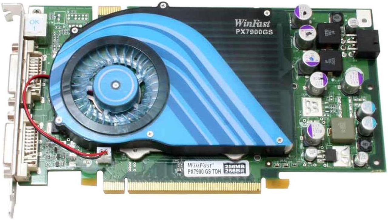 Alt view image 2 of 6 - Leadtek GeForce 7900GS 256MB GDDR3 PCI Express x16 SLI Support Graphics Card WinFast PX7900GS TDH 256MB