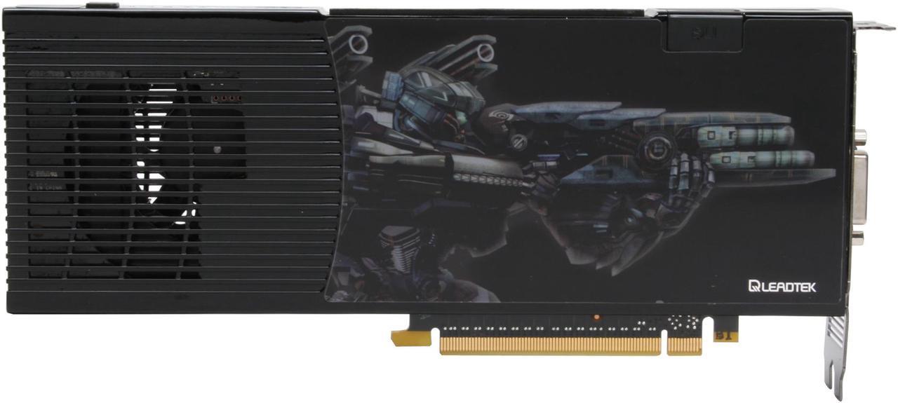 Alt view image 4 of 8 - Leadtek GeForce 9800 GX2 1GB GDDR3 PCI Express 2.0 x16 SLI Support Video Card PX9800GX2