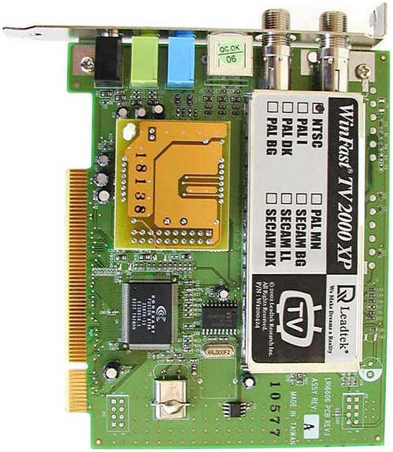 Alt view image 2 of 5 - Leadtek TV2000XP/32510072 TV/FM Tuner Card, REMOTE