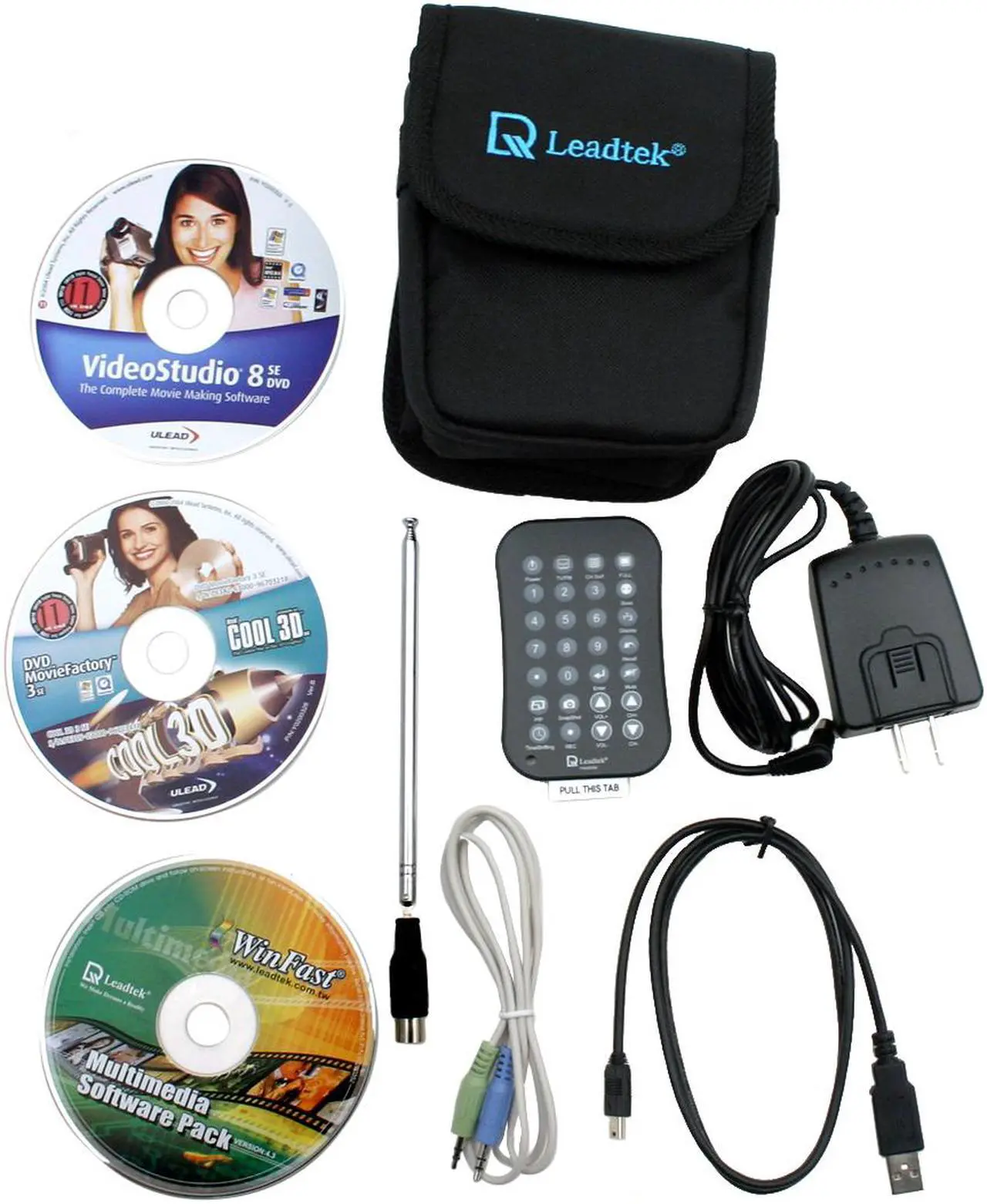 Alt view image 7 of 8 - Leadtek TV USB II Deluxe TV/FM Tuner Box with Remote