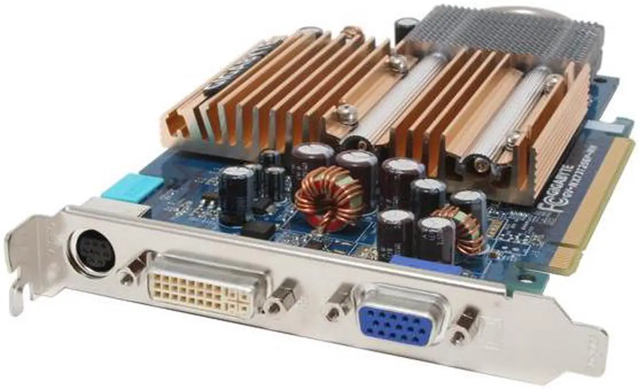 Alt view image 2 of 7 - GIGABYTE GeForce 7300GT 256MB GDDR2 PCI Express x16 SLI Support Graphics Card GV-NX73T256P-RH