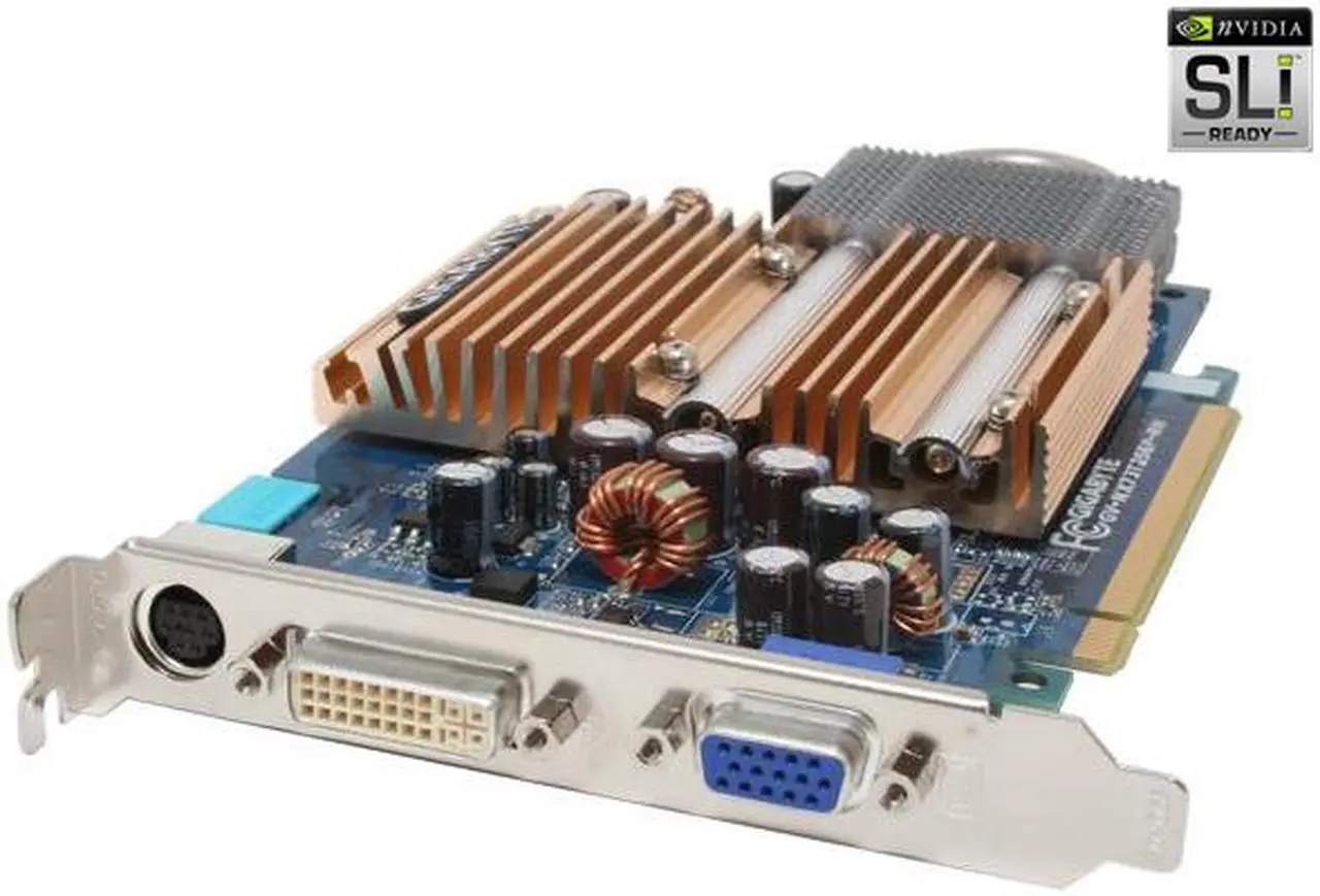Main image of GIGABYTE GeForce 7300GT 256MB GDDR2 PCI Express x16 SLI Support Graphics Card GV-NX73T256P-RH
