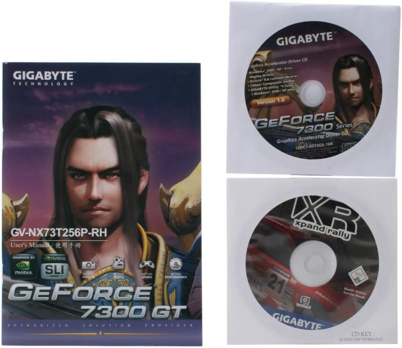 Alt view image 6 of 7 - GIGABYTE GeForce 7300GT 256MB GDDR2 PCI Express x16 SLI Support Graphics Card GV-NX73T256P-RH